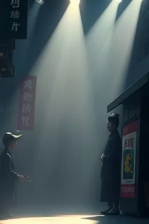 月见坂封面：坡道尽头被路灯照亮的自动贩卖机