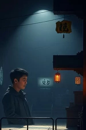 汉江以北剧集封面：写字楼玻璃幕墙与黄昏天际线