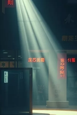 曼哈顿信箱剧集封面：公寓门厅一排铜制信箱特写